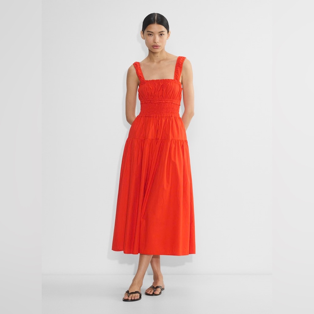 Aritzia Wilfred Foray Poplin Dress NEW Medium